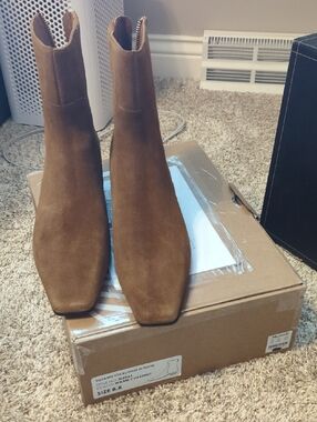 Madewell Suede Booties